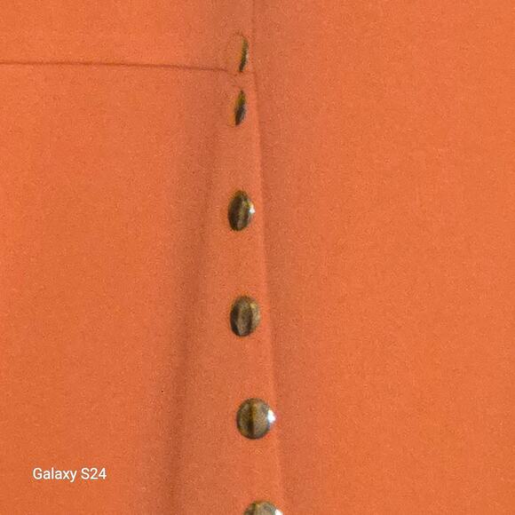 I LE Embellished Tangerine Dress - Picture 2 of 4